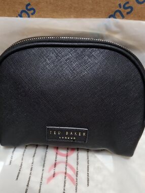 Ted Baker Black Travel Toiletry Pouch